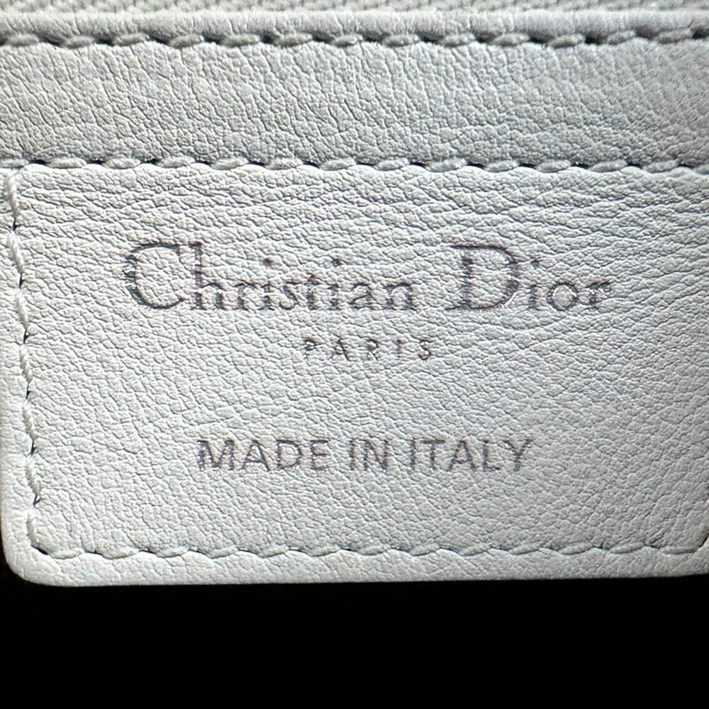 CHRISTIAN DIOR White Leather Shoulder Bag - Picture 13 of 14